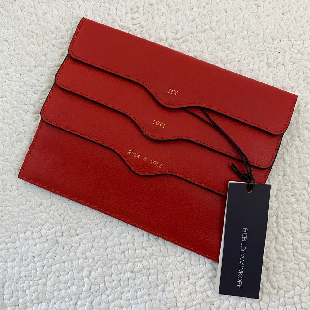 Sex Love & Rock N Roll Pouch clutch